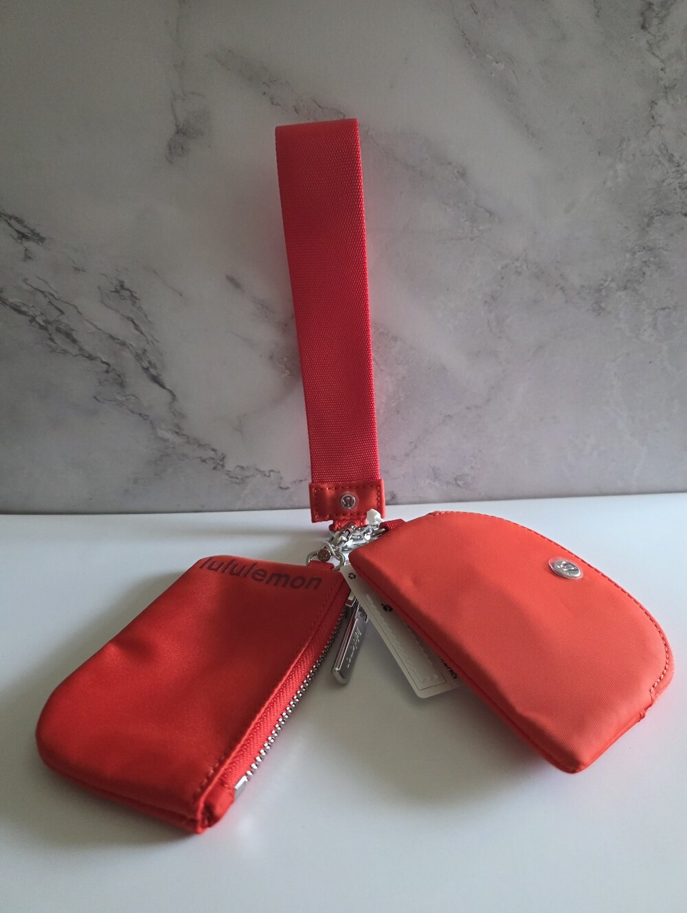 Lululemon Dual Pouch Wristlet Nwt